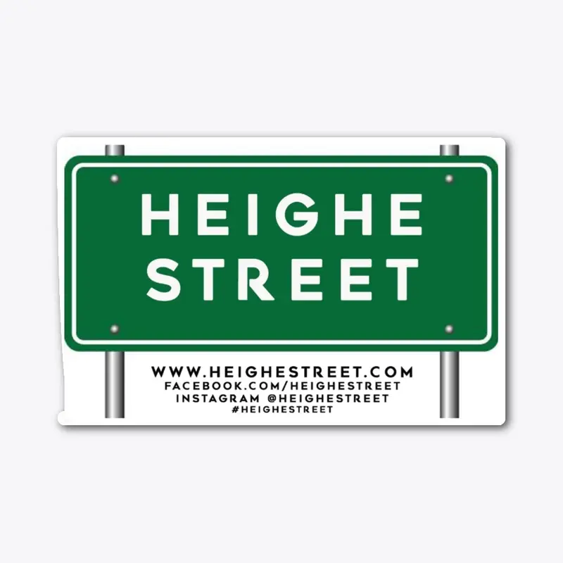 Signature Street Sign